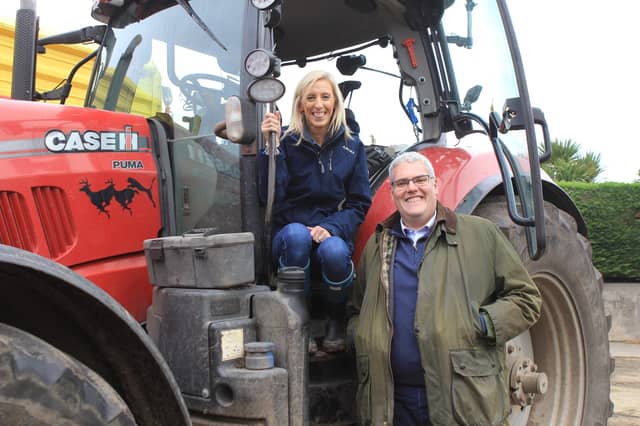 Carla Lockhart MP and DUP leader Gavin Robinson MP are urging farmers to stay safe.