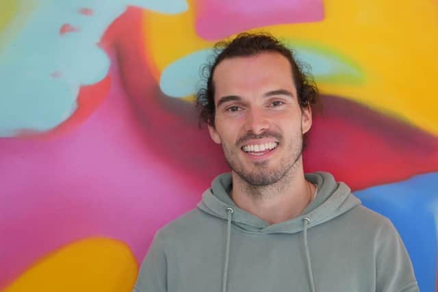 Paul McCreery, the enterprising innovator behind Fibre UP canned beverages which use natural ingredients to increase fibre intake.