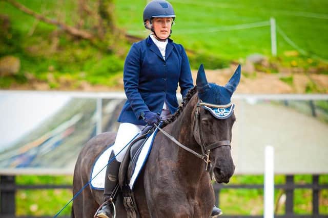 Jennifer Kingsmill riding Ludovik K. (Pic: Black Horse Photography)