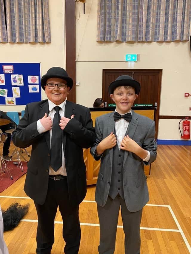Laurel and Hardy (Alex McMullan and Jack Orr)