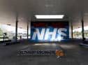 Street art dedicated to the NHS at a skate park in Milton Keynes (Photo: Catherine Ivill/Getty Images)