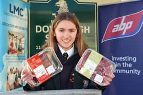 Meat4Schools competition winner Grace Scott from Down High School