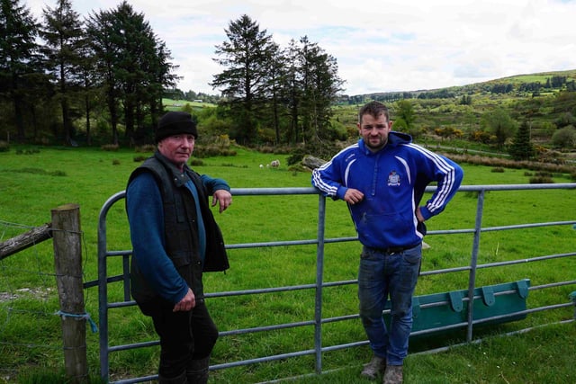Noel and Niall Kelly, Niall Kelly Agri Plant Hire, Ballyvourney, Cork. (Pic: TG4)