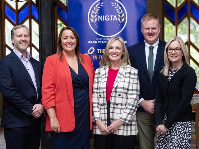 NIGTA Members Gary McIntyre, Marian Scott, Bronagh Owens, Sam Smyth and Lorraine Colgan