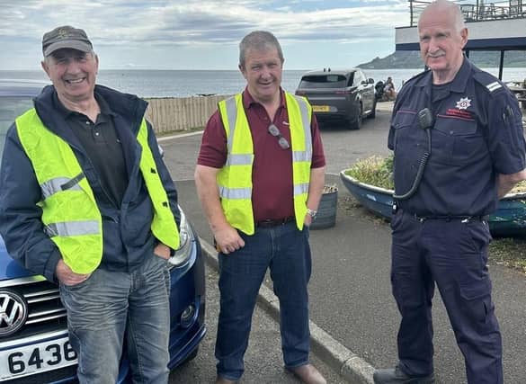 Glens bank holiday tractor run in Cushendall