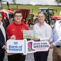 (L-R): Joe McDonald, Head of Corporate Affairs at Asda NI, Diesel Rea, Glenveagh School (winner of the BOIOFW schools’ competition, SEN category), Education Minister, Paul Givan and UFU president, John McLenaghan.