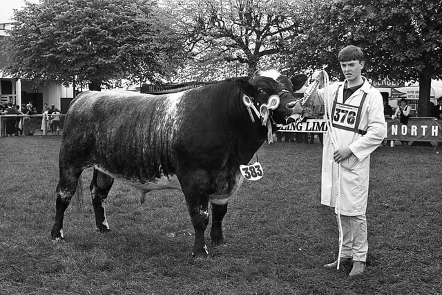 Pictured at the Balmoral Show in May 1991. Picture: News Letter/Farming Life archives