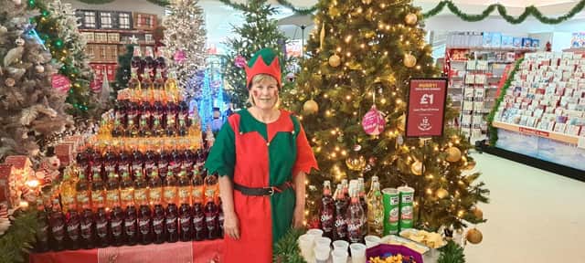 Eleanor Hayes from JD Hunter & Co in Markethill, Co. Armagh, showing off the store’s impressive Shloer display.