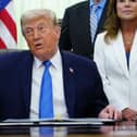 Donald Trump began a war with Iran without any objectives to define victory or any strategy to end the conflict. Picture: AP Photo/Julia Demaree Nikhinson
