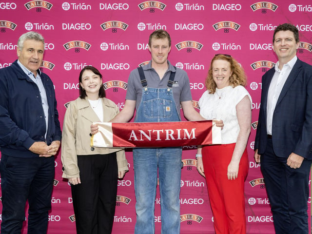 David Simpson, Co. Antrim at last year's show