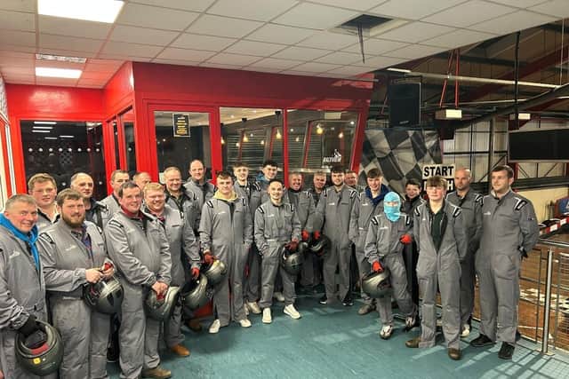 Members of Mid Antrim UFU group all kitted out