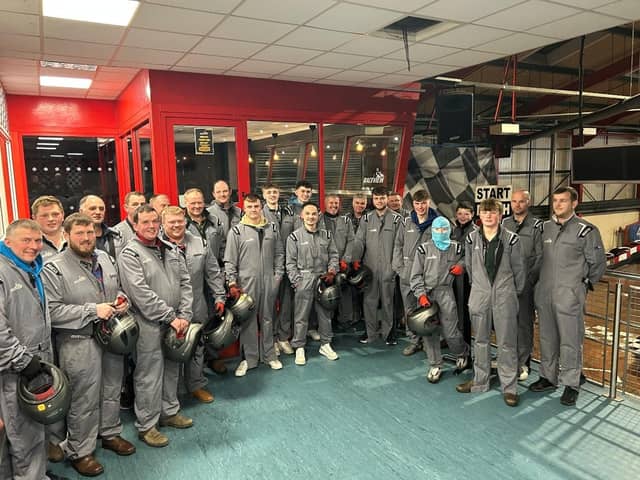 Members of Mid Antrim UFU group all kitted out
