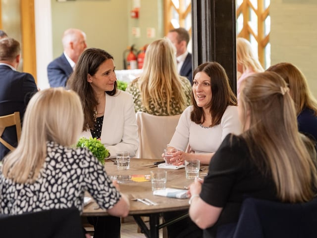 NIGTA members enjoying the quarterly lunch