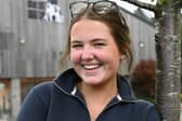 Level 3 Agriculture student Zara Simpson form Hillsborough enjoys applying her passion for the dairy sector during her studies at Greenmount Campus.