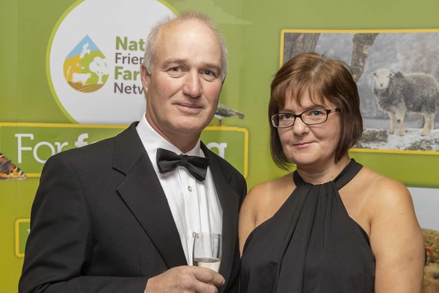 Ross and Susan Jamison pictured at the Farming Life Awards.