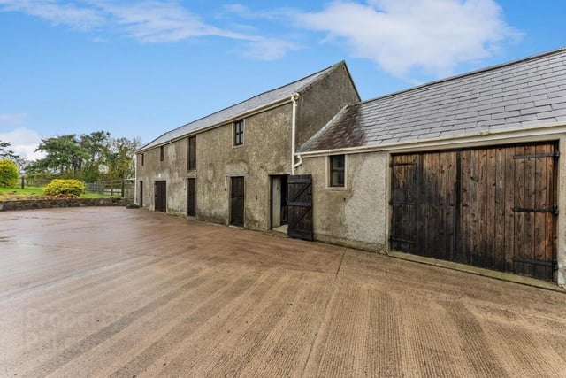 This small holding also offers an excellent range of farm buildings and handling yard, in addition to stone built out housing and stables. (Pic: Joyce Clarke)
