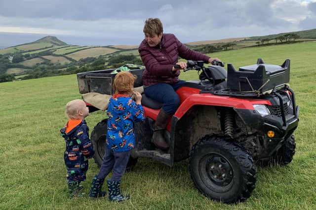 Lesley Nicholas is the owner of Girt Down Farm in Devon.