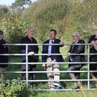 Chinese Consulate delegation pays visit to Lough Neagh farm