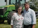 Lynda and Andy Eadon are supporting the Farm Safety Foundations Mind Your Head campaign