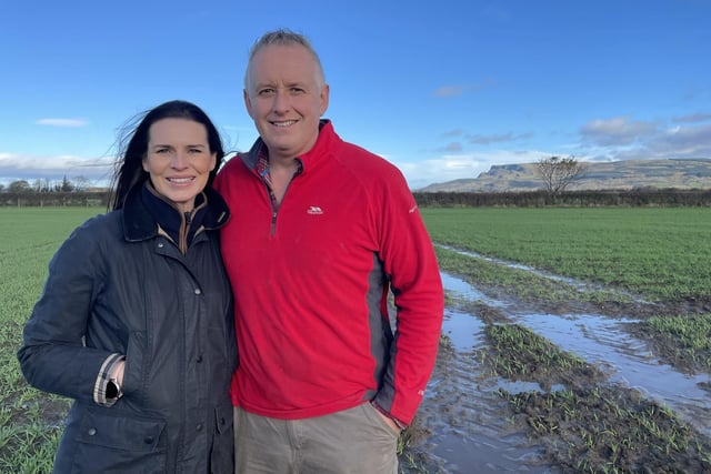 Richard and Leona Kane have a 750 acre arable farm. They grow a range of crops including wheat, barley and oilseed rape. They also produce carrots and, in January, Richard is busy lifting them.