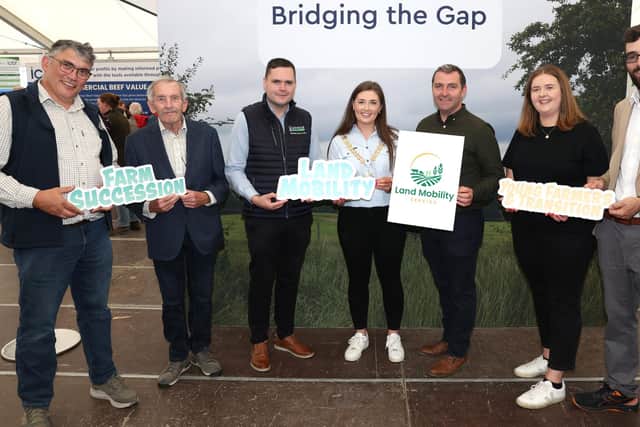 The Land Mobility Service launched their new branding and introduced their newly appointed service manager Patrick Brady at this year's Tullamore Show