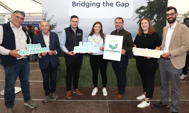 The Land Mobility Service launched their new branding and introduced their newly appointed service manager Patrick Brady at this year's Tullamore Show