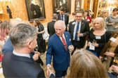 His Majesty King Charles III meeting with representatives from Farm Support Groups