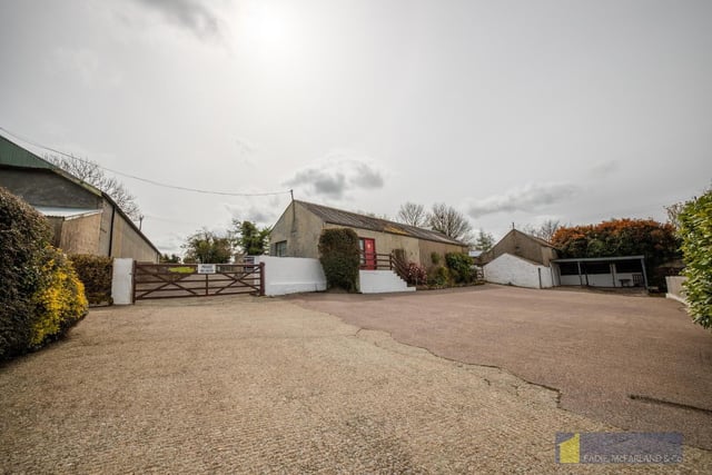 Located on the Coa Road, Ballinamallard, the property is accessed via a good concrete laneway which leads to a large concrete yard.