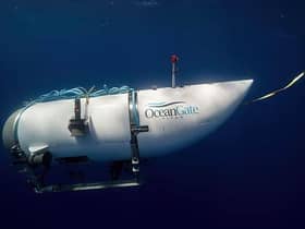 Photo issued by American Photo Archive of the OceanGate Expeditions submersible vessel named Titan used to visit the wreckage site of the Titanic. Photo: American Photo Archive/Alamy/PA Wire