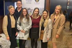 Rebecca Adams, Andrew Reid, Katie-Rose Wallace, Katie Mawhinney, Ceará-Louise Lemon and Anna Steele from Crumlin YFC