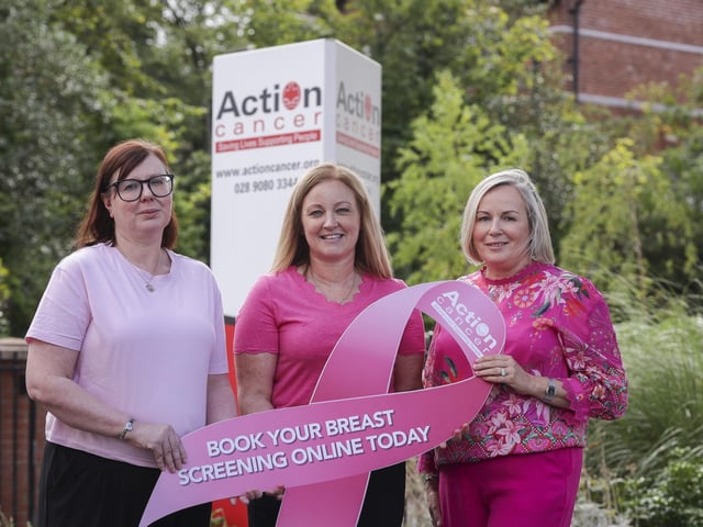Action Cancer team with Shauna Benson
