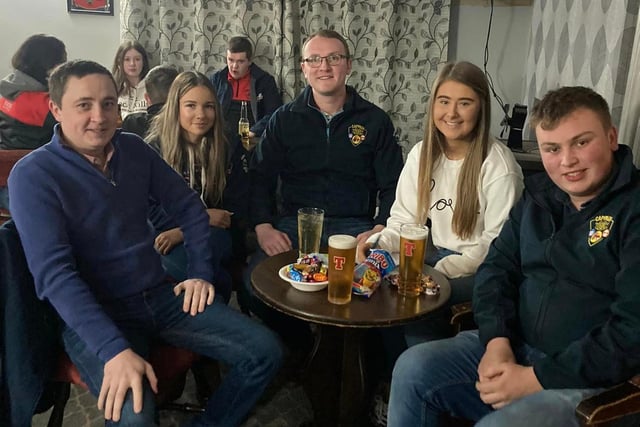 Cappagh YFC who attended the Tyrone quiz night