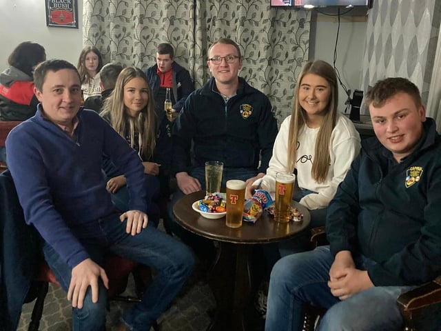 Cappagh YFC who attended the Tyrone quiz night