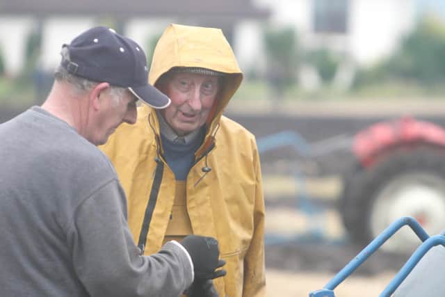 Having a chat at the match at Hillsborough in 2007. Picture: Kevin McAuley