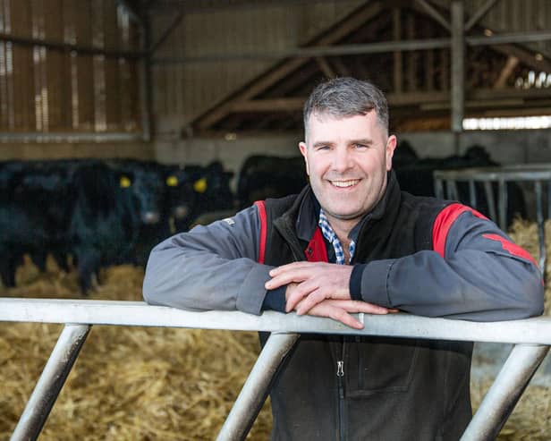 Commercial farmer Graham Cameron from Easter Bonhard, on the outskirts of Scone, Perthshire. Picture: The Scottish Farmer