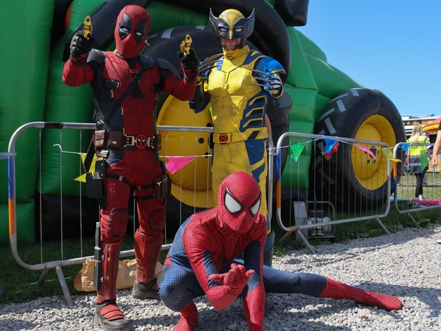 SUPERHEROES at REVVV IT UP