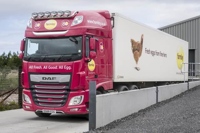 Farmlay lorry (photo credit Craig Stephen Photography)
