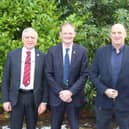 The UFU presidential team of William Irvine, David Brown and John McLenaghan.