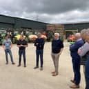 Members of the Ulster Arable Society at Mash Direct earlier this week. Picture: UAS