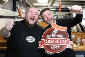 Hafner’s Sausages, the brand of choice for Northern Ireland’s discerning sausage fans, is gearing up for its biggest ever National Sausage Day celebrations on April 30th. Stephen O’Carroll, head of sales and marketing, Hafners, said: “National Sausage Day is like our Christmas, birthday and the World Cup final rolled into one and we are going big this year.” Belfast comedian, Ciaran Bartlett (pictured left), is recording a special episode of his podcast - which will air on April 3rd – where he will battle fellow funny man, Aaron Butler in a tense cook-off featuring Hafners sausages. Listen out for Hafners ‘Bangers and Cash’ competition on Cool FM and Hafners is also giving away a €2k holiday voucher online – enter here www.nationalsausageday.ie. For more information on Hafners sausages visit www.mallonfoods.com/hafners-sausages/.