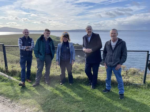 Life Raft Rathlin Minister O’Dowd confident that there is a bright future ahead for ...