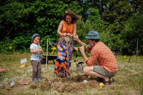 Families can become citizen scientists using the “surreal” art of worm charming to help the Soil Association create a UK-wide worm map and celebrate this vital but declining species. Picture: Dom Moore, Falmouth Worm Charming Championship 2021