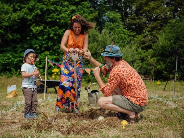 Families can become citizen scientists using the “surreal” art of worm charming to help the Soil Association create a UK-wide worm map and celebrate this vital but declining species. Picture: Dom Moore, Falmouth Worm Charming Championship 2021