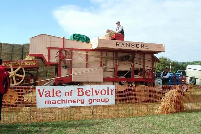 Ben and his father Jim Craig, tractor restorers based near Harby, led the restoration, with help from the Vale of Belvoir Machinery Group.