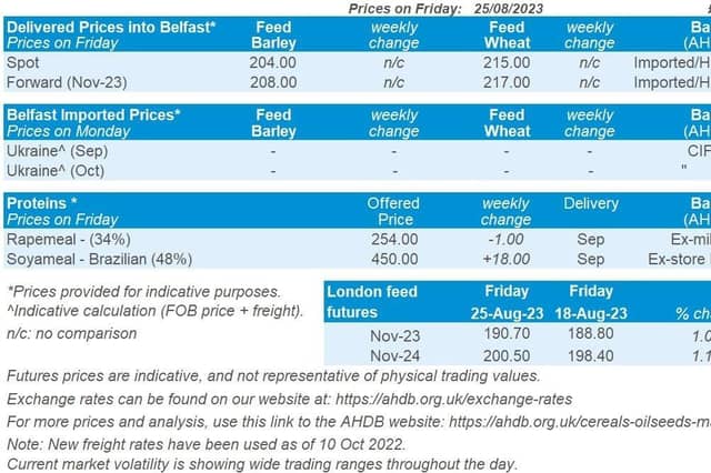 NI weekly market report 29 August 2023. Picture: ADHB
