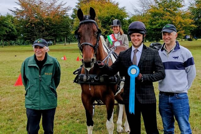 Alison Bryson Novice Horse Champion. (Photos: Joe McAleese)