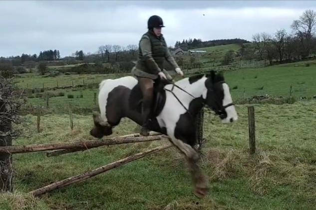 Ella Dixon enjoying a day out with the Glen Harriers. (Pic: Glen Harriers)