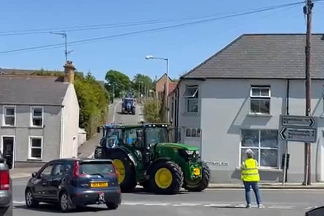Spa YFC would like to say a massive thank you to everyone who attended or supported our tractor run last Sunday. It was a massive success with over 150 tractors/vehicles in attendance. Picture: Ruth Rodgers
