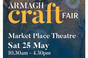 The hugely successful Armagh Craft Fair is back for its 12th year at The Market Place Theatre & Arts Centre on Saturday 25th May