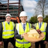 Dale Farm's Fred Allen, Chair, Nick Whelan, Group Chief Executive and Chris McAlinden, Group Operations Director